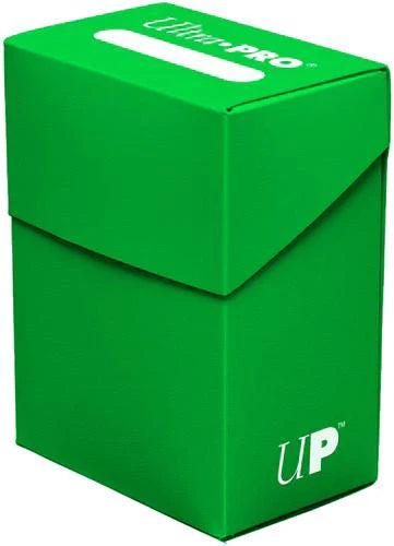UltraPro: Lime Green Solid Colour Deck Box- Deck Box
