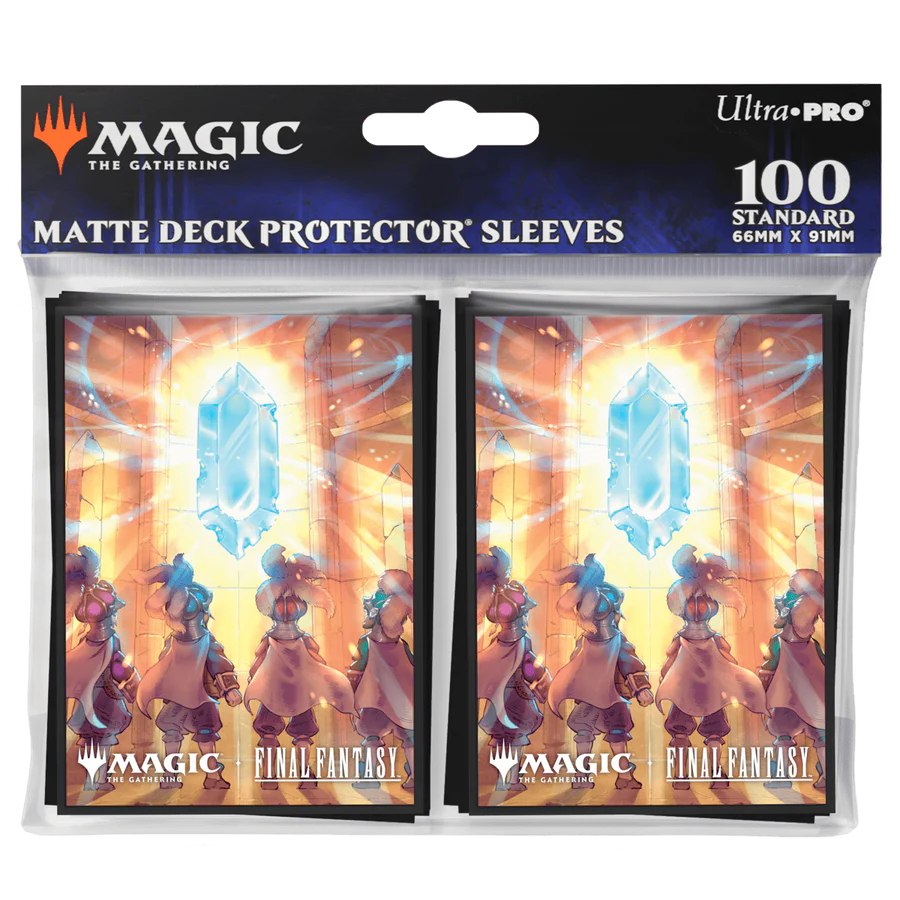 Ultra Pro: Commander V2-Magic: The Gathering®—FINAL FANTASY™ The Crystal’s Chosen 100ct DECK PROTECTOR® Sleeves
