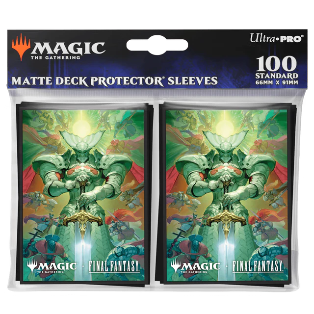 Ultra Pro: Commander V5-Magic: The Gathering®—FINAL FANTASY™ Summon: Knights of Round 100ct DECK PROTECTOR® Sleeves