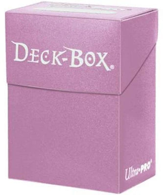 UltraPro: Pink Solid Colour Deck Box- Deck Box