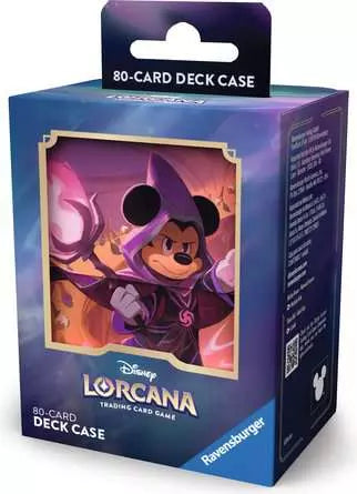 Disney Lorcana: Micky Mouse: Wayward Sorcerer- Deck Case
