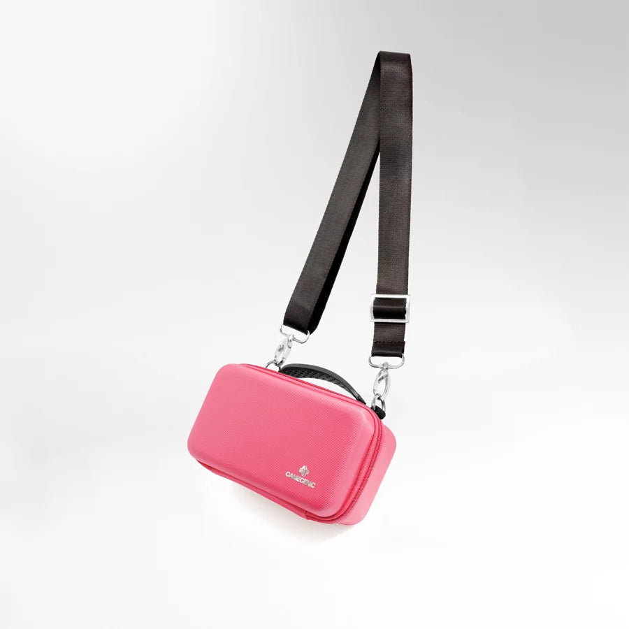Gamegenic: Pink Game Shell W Adjustable Strap 250+ - Card Case