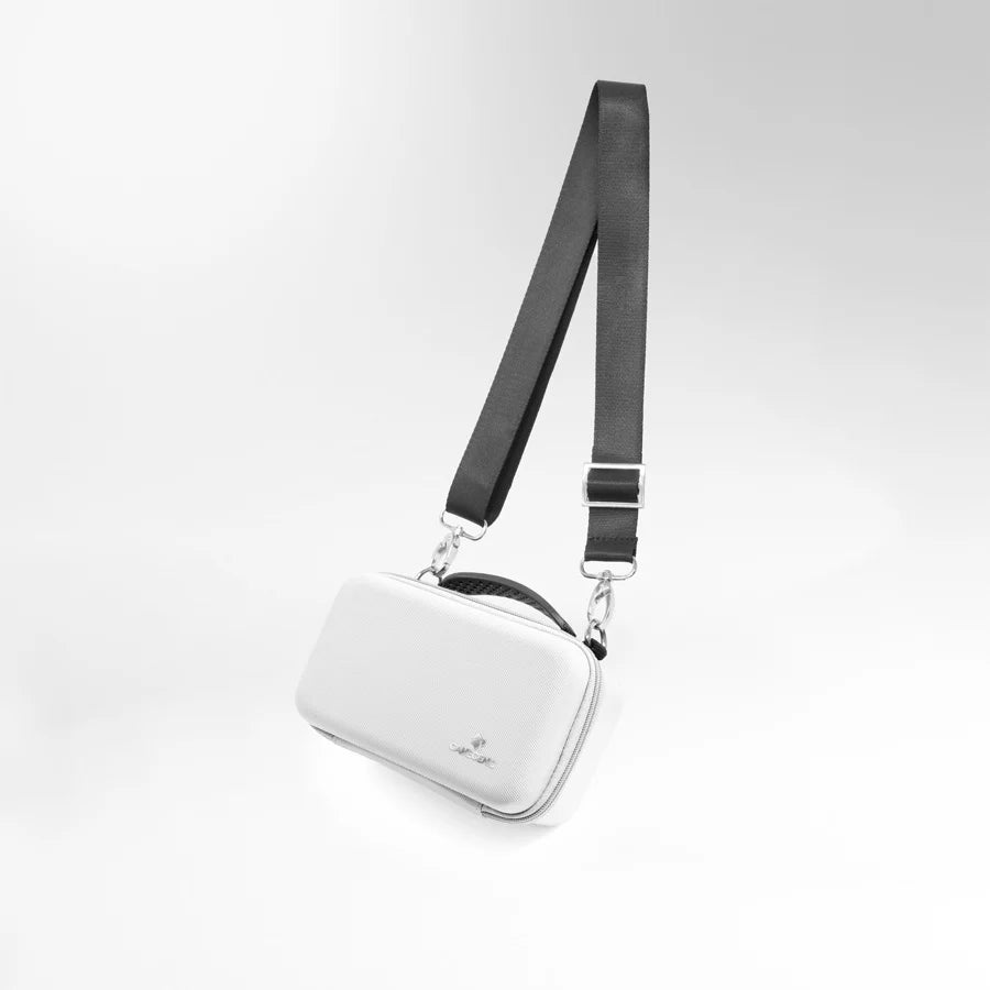 Gamegenic: White Game Shell W Adjustable Strap 250+ - Card Case