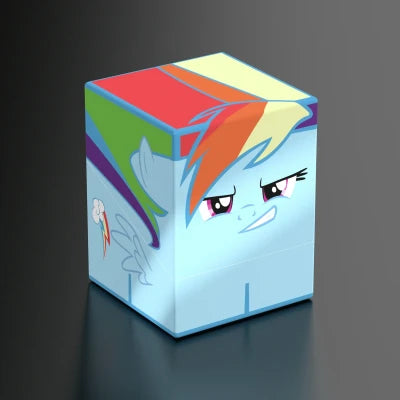 Squaroes: Rainbow Dash Deck Box- Collectible Deck Box
