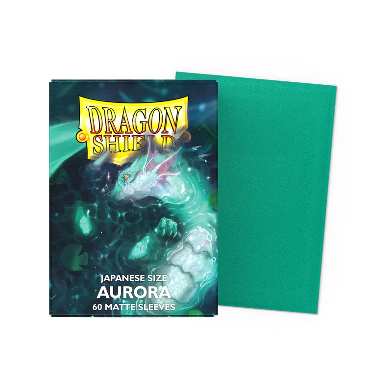 Dragon Shield: Aurora Japanese Size Matte Sleeves- Japanese Size Matte Sleeves