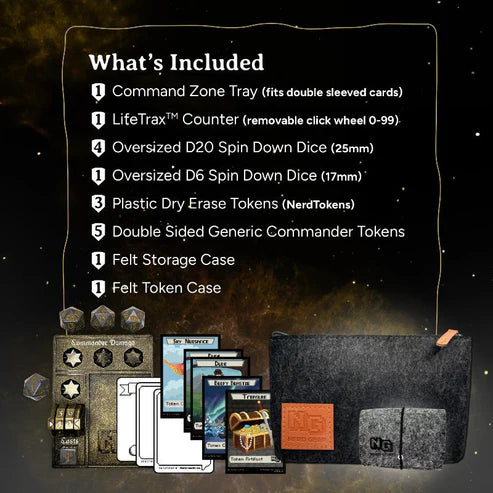 Nerd Gear: Deep Blue-Commanders Essentials Kit