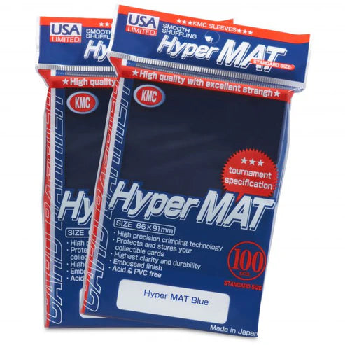 KMC:Blue-Hyper Mat 100ct