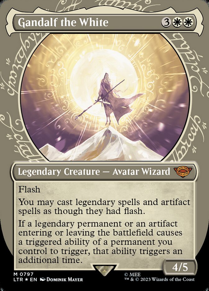 Gandalf the White (Showcase) (Surge Foil)