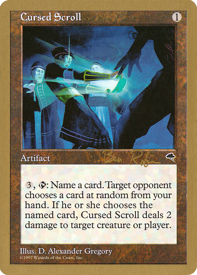 Cursed Scroll - 1998 Ben Rubin (TMP)