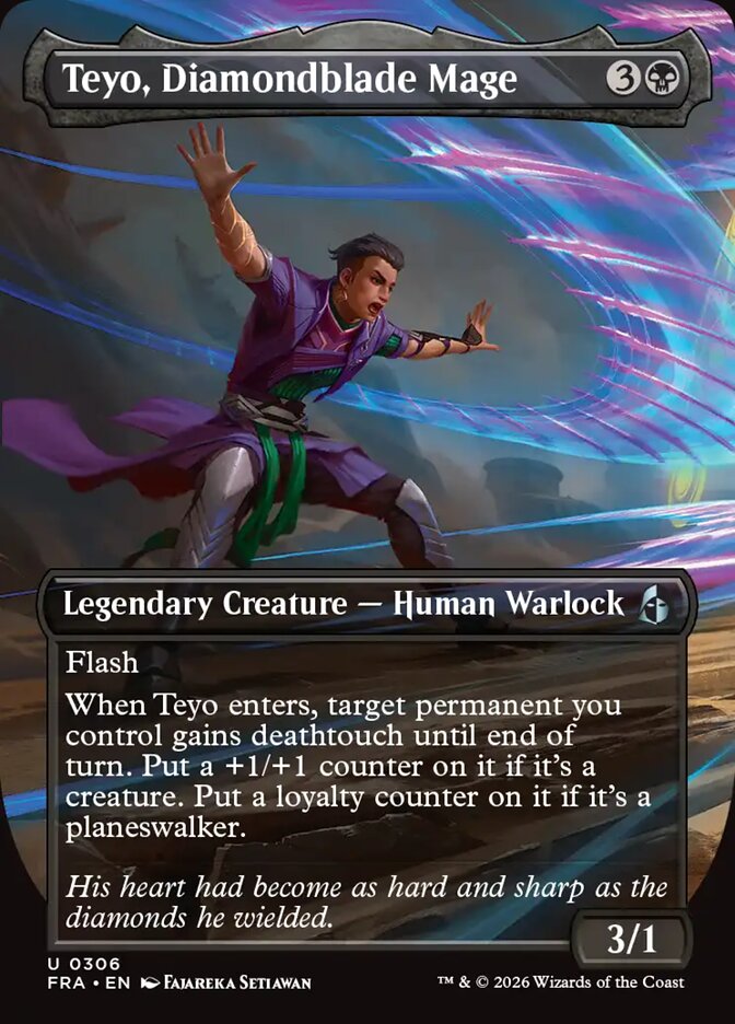 Teyo, Diamondblade Mage (Borderless)