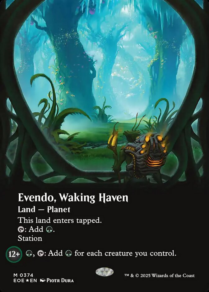 Evendo, Waking Haven (Borderless) (Galaxy Foil)