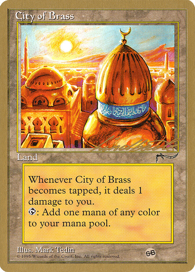 City of Brass - 1996 Leon Lindback (ARN) (SB)