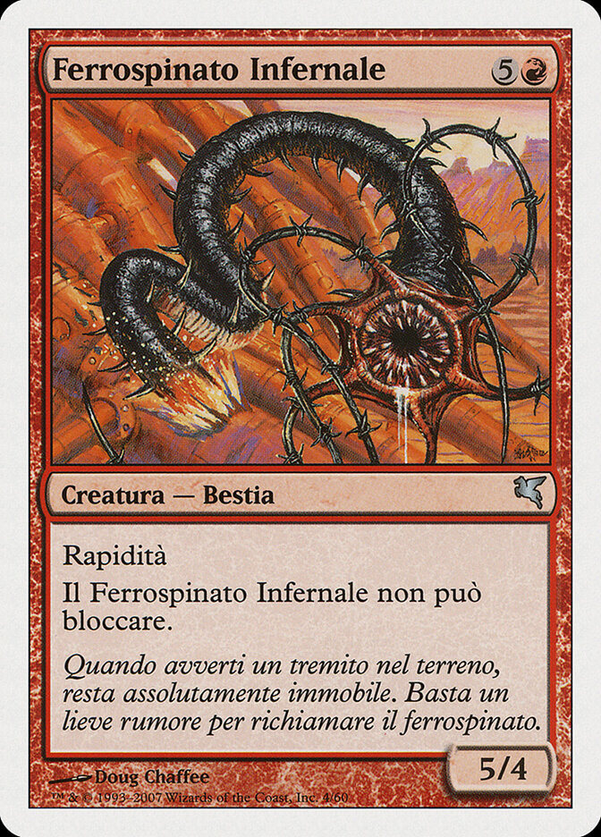 Iron-Barb Hellion (Italian) - "Ferrospinato Infernal" (K4)