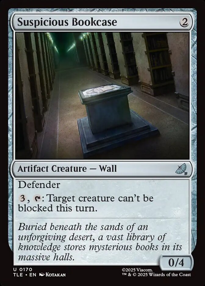 Suspicious Bookcase