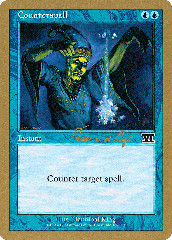 Counterspell - 2000 Tom van de Logt (6ED)