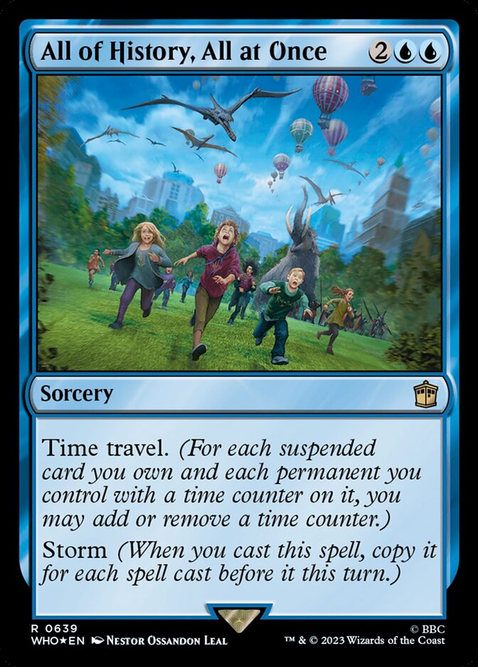 All of History, All at Once (Surge Foil)