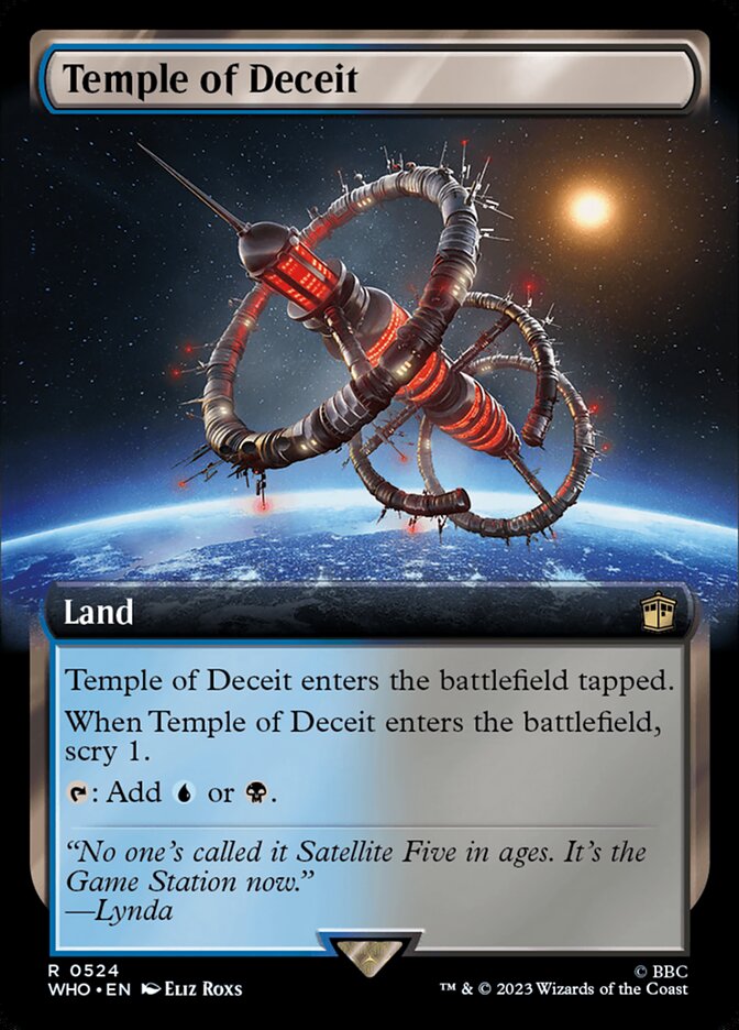 Temple of Deceit (Extended Art)
