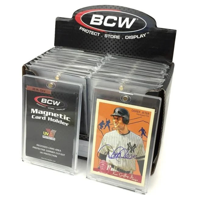 BCW: 35pt Magnetic Card Holder Box- Magnetic Card Holder