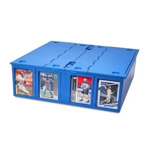 BCW: Blue 3,200ct Card Bin- Card Bin