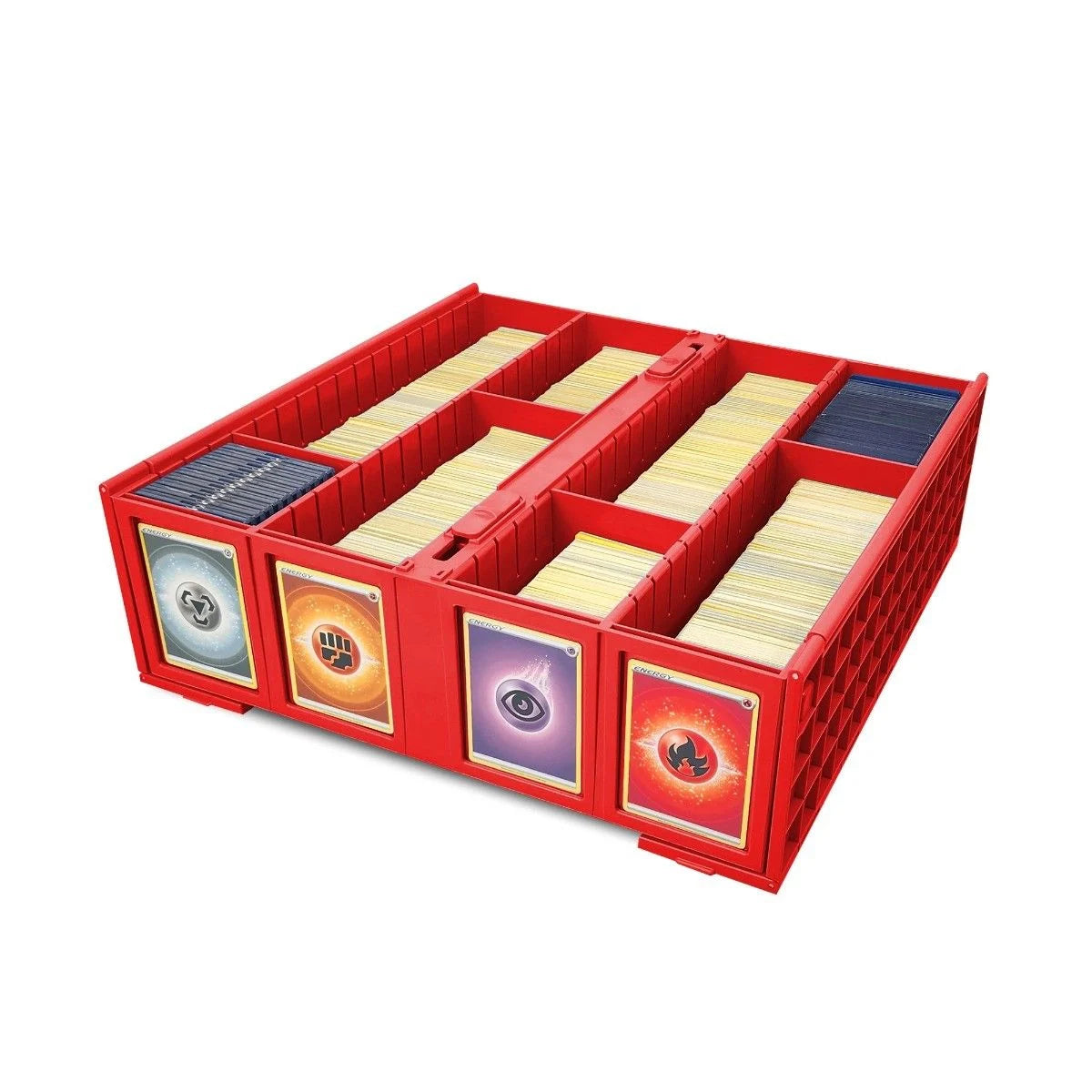 BCW: Red 3,200ct Card Bin- Card Bin