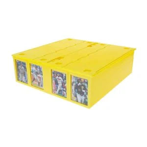 BCW: Yellow 3,200ct Card Bin- Card Bin