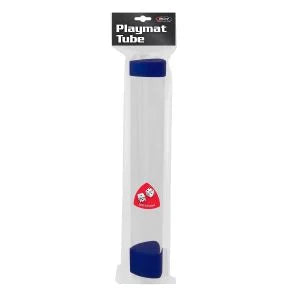 BCW: Blue Playmat Tube with Dice Holder- Playmat Storage