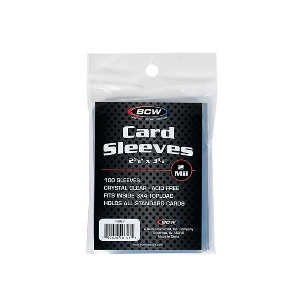 BCW: Clear-Standard Card Sleeves - BCW