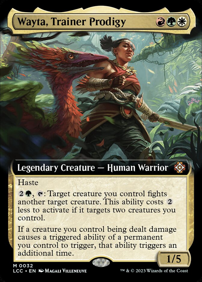 Wayta, Trainer Prodigy (Extended Art)