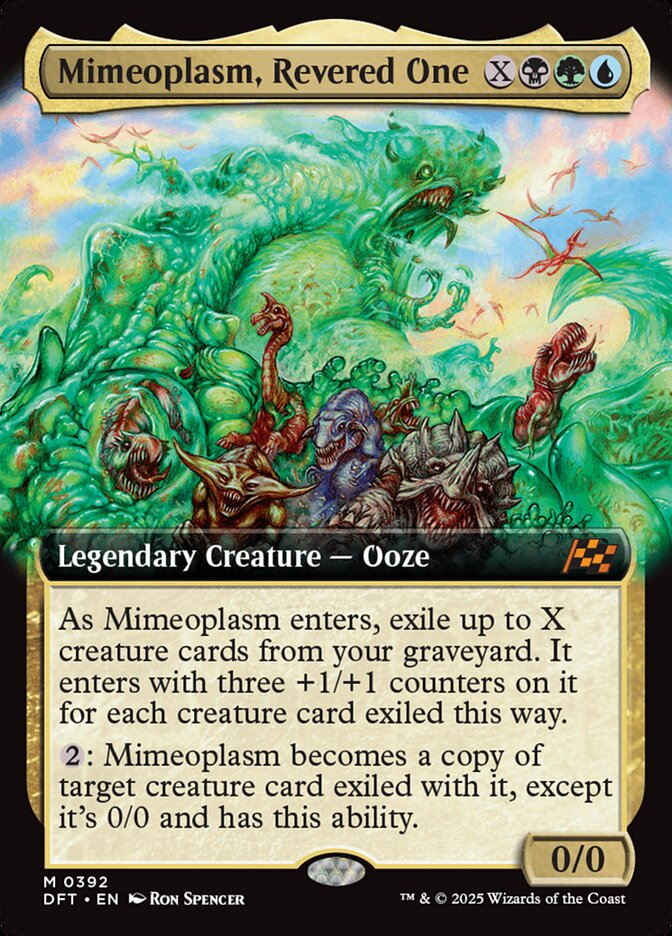 Mimeoplasm, Revered One (Extended Art)