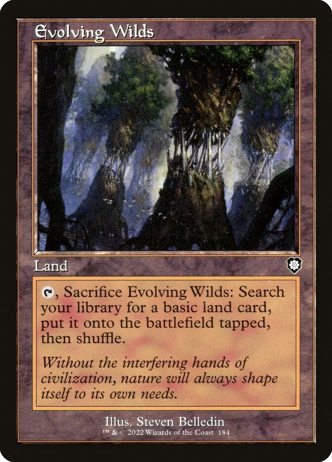 Evolving Wilds (Retro Frame)