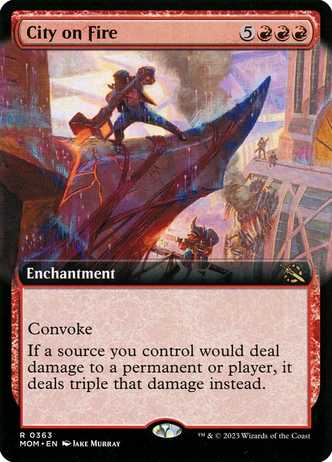 City on Fire (Extended Art)