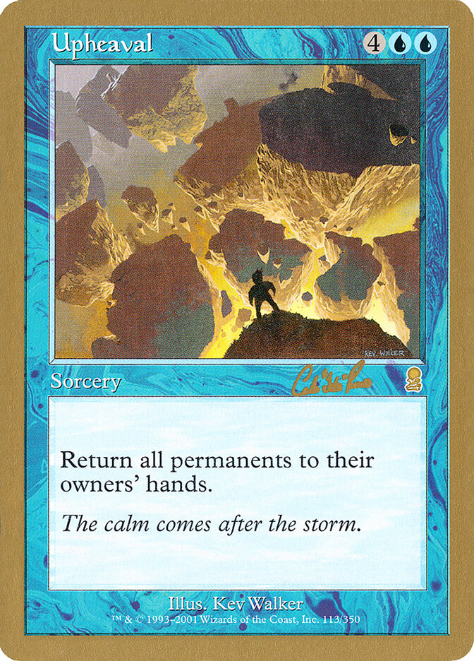 Upheaval - 2002 Carlos Romao (ODY)