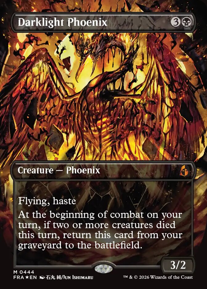 Darklight Phoenix (Borderless) (0444)