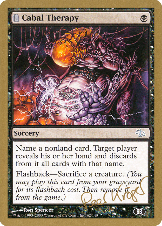 Cabal Therapy - 2003 Peer Kroger (JUD) (SB)