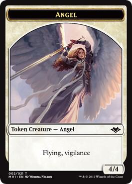 Angel // Soldier Double-Sided Token