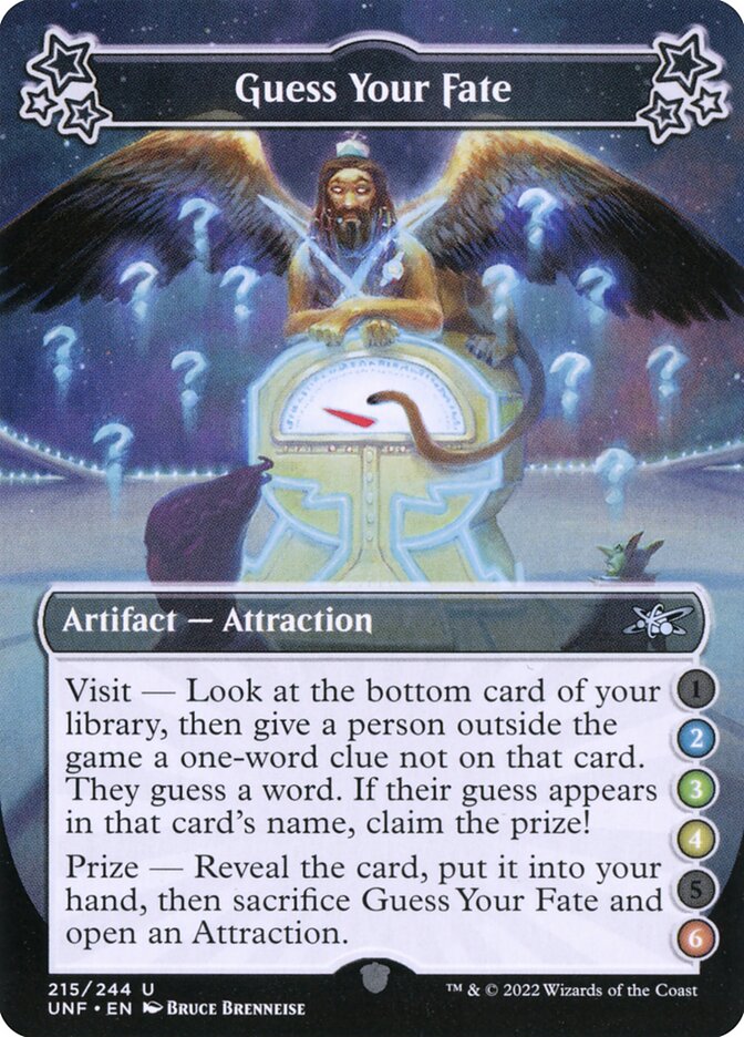 Guess Your Fate (2-3-4-6)