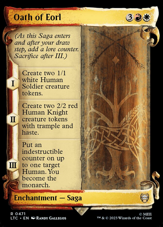 Oath of Eorl (Showcase Scrolls)