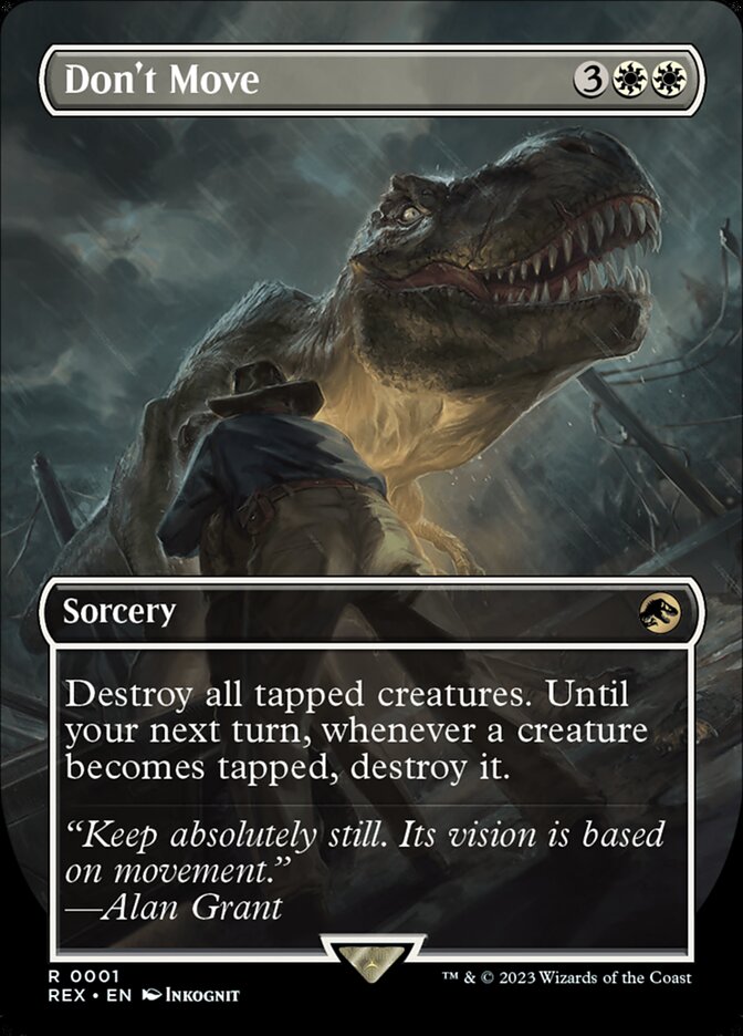 Don't Move (Borderless)