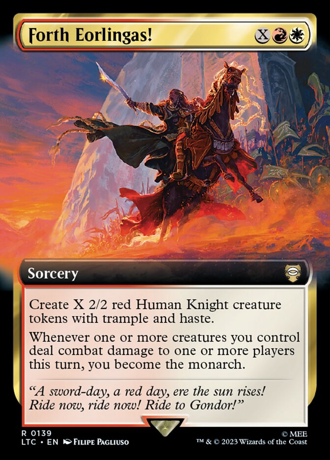 Forth Eorlingas! (Extended Art)