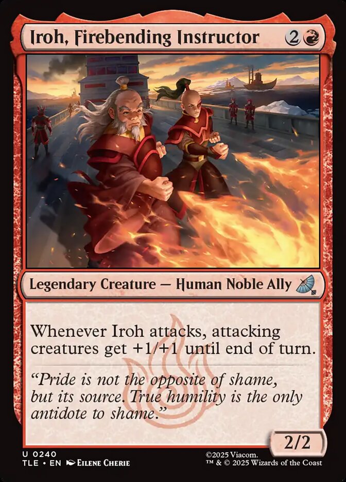 Iroh, Firebending Instructor (0240)