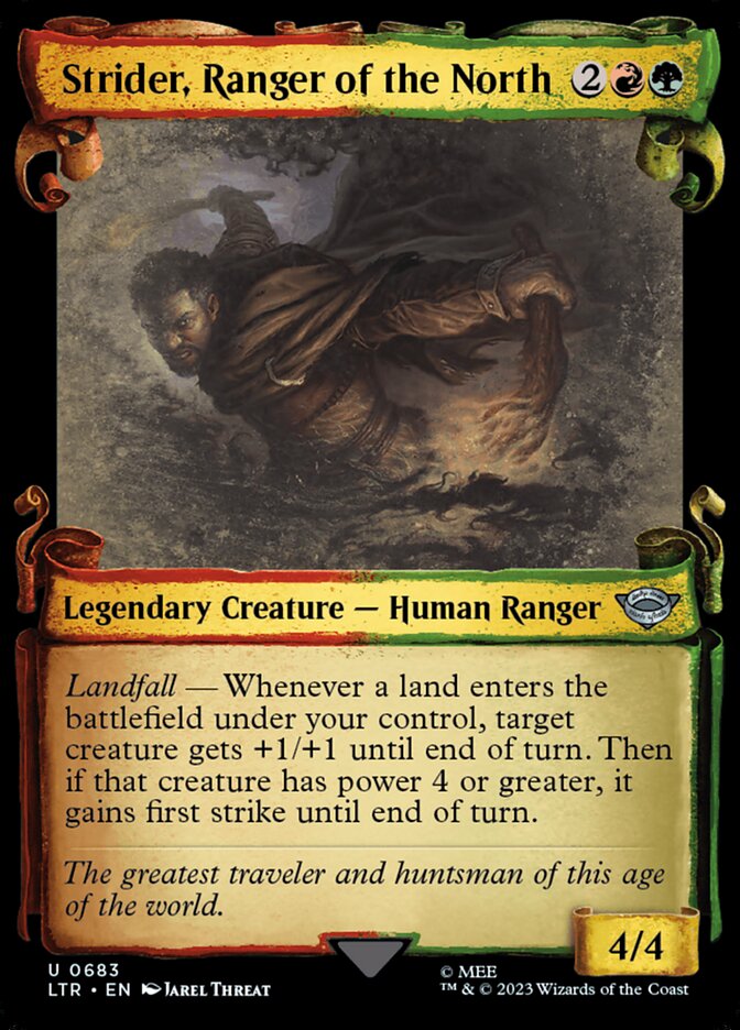 Strider, Ranger of the North (Showcase Scrolls)