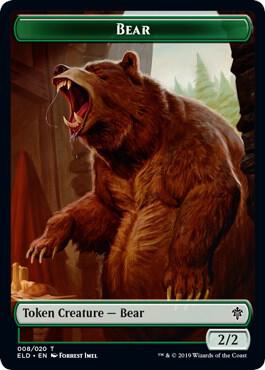 Bear // Food (015) Double-Sided Token