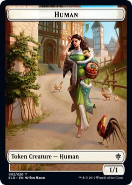 Human // Food (015) Double-Sided Token