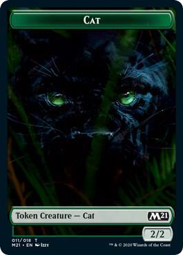 Cat (011) // Soldier Double-Sided Token
