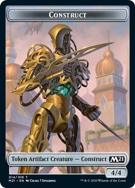 Construct // Soldier Double-Sided Token