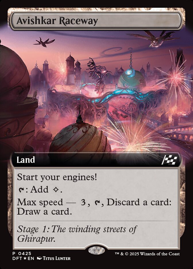 Avishkar Raceway (Extended Art)