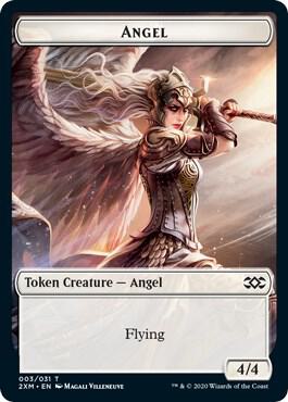 Angel // Cat Double-Sided Token