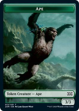 Ape // Elemental Double-sided Token