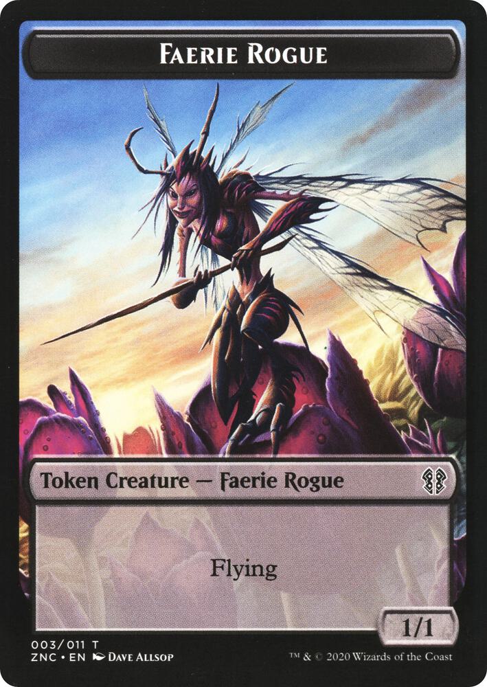 Faerie Rogue // Rat Double-Sided Token