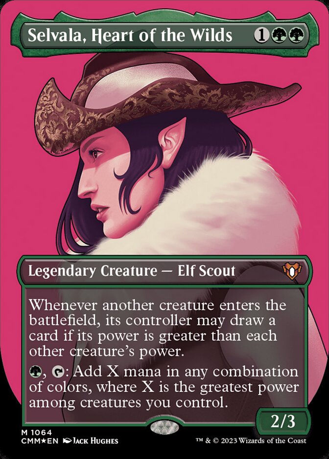 Selvala, Heart of the Wilds (Textured Foil)